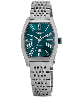 Brand New Authentic Longines Evidenza Automatic Green Dial Steel Women's Watch Model L2.142.4.60.6