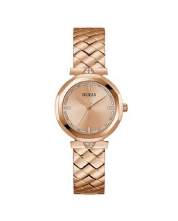 Женские часы Rumor GW0613L3 из стали с ремешком из розового золота Guess, золотой 91661537875 | oro