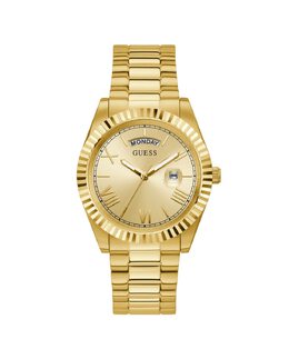 Мужские часы Connoisseur GW0265G2 со стальным и золотым ремешком Guess, золотой 91661520532 | oro