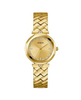 Женские часы Rumor GW0613L2 со стальным и золотым ремешком Guess, золотой 91661536779 | oro