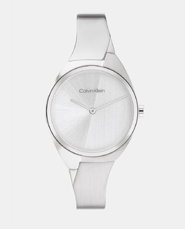 Очаровательные женские часы из стали 25200234 Calvin Klein, серебро 7613272516648 | plata