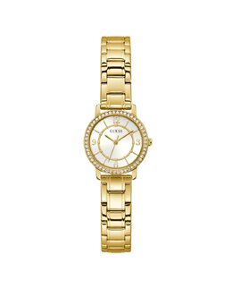 Женские часы Melody GW0468L2 со стальным и золотым ремешком Guess, золотой 91661529184 | oro