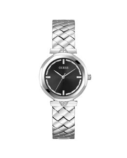 Женские часы Rumor GW0613L1 со стальным и серебряным ремешком Guess, серебро 91661536786 | plata