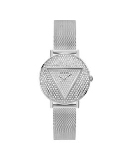Легендарные женские часы GW0477L1 со стальным и серебряным ремешком Guess, серебро 91661529146 | plata