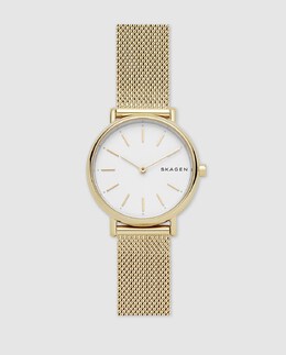 Skagen Signatur SKW2693 женские часы из золотой стали Skagen, золотой 4053858974678 | oro
