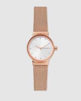 Skagen Freja SKW2665 розовые женские часы из стали Skagen, розовый 4053858939349 | rosa