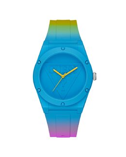 Женские часы Retro pop W0979L28 с силиконовым ремешком и синим ремешком Guess, синий 91661494482 | azul