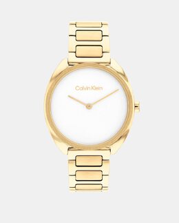 CK Elevated 25200276 женские часы из золотой стали Calvin Klein, золотой 7613272529853 | oro