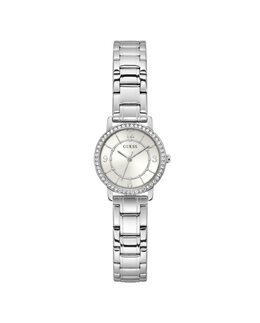 Женские часы Melody GW0468L1 со стальным и серебряным ремешком Guess, серебро 91661529115 | plata