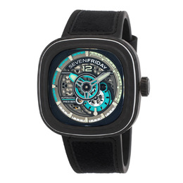 Sevenfriday Seven Friday PS Series Automatic Black Dial Mens Watch ps3/01