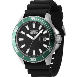 Invicta Pro Diver Mens Watch 46088 - Quartz Date Black Dial