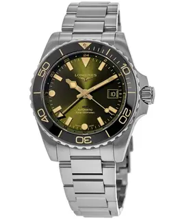 Longines HydroConquest GMT Automatic Steel Men's Watch L3.890.4.06.6