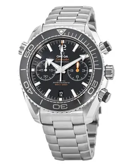 Omega Seamaster Planet Ocean 600M Chronograph Men's Watch with Black Dial Model 215.30.46.51.01.001
