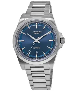 Longines Conquest Automatic 38mm Blue Dial Steel Men's Watch l3.720.4.92.6