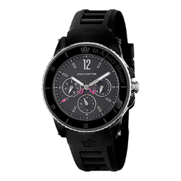 Juicy Couture Pedigree Black Dial Ladies Watch Model #1900754
