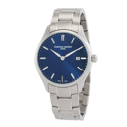 Frederique Constant Classics Swiss Quartz Blue Dial Mens Watch FC-220NS5B6B