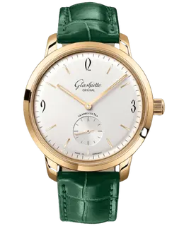 Glashutte Original Silver Dial Rose Gold Men's Watch - Model 1-39-60-01-01-04
