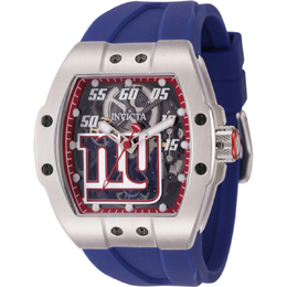 45060 Invicta NFL New York Giants Automatic Mens Red Dial Watch