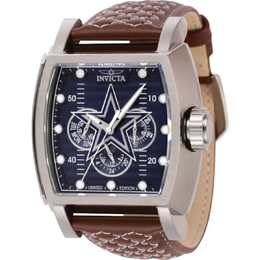 Invicta NFL Dallas Cowboys GMT Quartz Mens Watch Model #45076