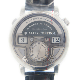 A. Lange & Sohne A. Lange and Sohne Zeitwerk Minute Repeater Platinum Mens Watch 147.025