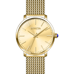 Invicta Angel Quartz Gold Dial Ladies Watch Model 45147