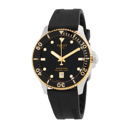 Tissot Seastar 1000 T12041027051 Mens Watch - Quartz Movement, Black Dial