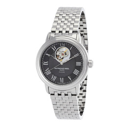 Raymond Weil Maestro Automatic Mens Watch SWISS MADE Grey Dial Model: 2827-st-00608