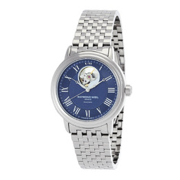 Raymond Weil Maestro Automatic Blue Dial Mens Watch 2827-ST-00508