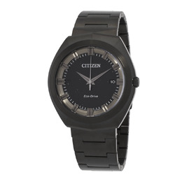 Citizen Eco-Drive 365 Quartz Black Dial Mens Watch - BN1015-52E