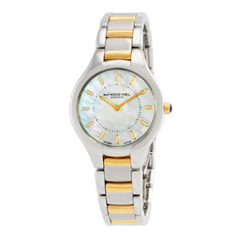 Raymond Weil 5132-STP-97001: Quartz White Mother of Pearl Dial Ladies Watch