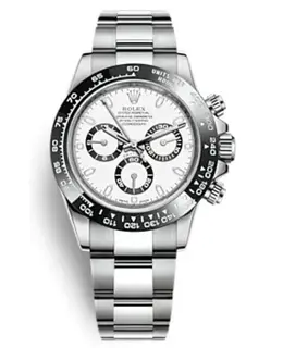 Rolex Cosmograph Daytona Stainless Steel White Dial M126500LN-0001 Men's Watch