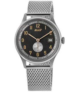 Tissot Heritage Small Second 1938 COSC Automatic Grey Dial Steel Men's Watch t142.428.11.082.00