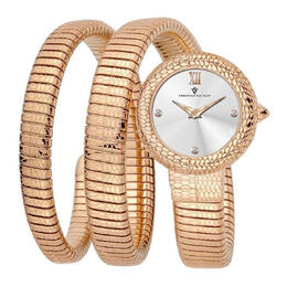 Christian Van Sant Naga Quartz Silver Dial Ladies Watch cv0891