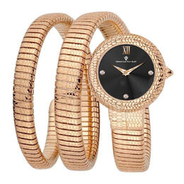 Christian Van Sant Naga Quartz Black Dial Ladies Watch cv0890