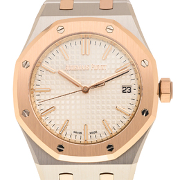 Audemars Piguet Royal Oak ''50th Anniversary'' Automatic Silver Dial Mens Watch 15550sr.oo.1356sr.01
