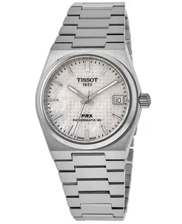 Brand New Authentic Tissot PRX Powermatic 80 White Dial Steel Women's Watch t137.207.11.111.00