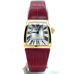 Pre-owned Cartier La Dona Quartz Ladies Watch W6400156
