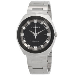 Citizen Eco-Drive 365 Quartz Black Dial Mens Watch BN1014-55E