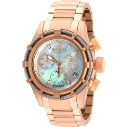 Invicta Bolt Chronograph Quartz White Dial Ladies Watch Model 90010
