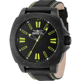 Invicta Speedway Men's Quartz Black Dial Watch Model 46308