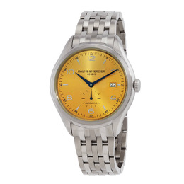 Baume & Mercier Clifton Automatic Champagne Dial Mens Watch M0A10243