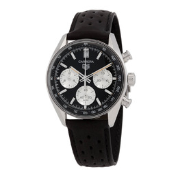 Tag Heuer Carrera Chronograph Automatic Black Dial Mens Watch cbs2210.fc6534