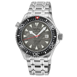 Gevril Hudson Yards Automatic Grey Dial Mens Watch 48851b