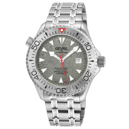 Gevril Hudson Yards Automatic Grey Dial Mens Watch 48852B