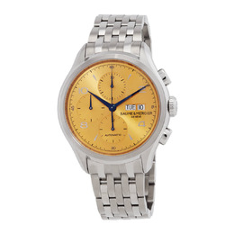 Baume & Mercier Clifton Chronograph Automatic - Champagne Dial Mens Watch M0A10241