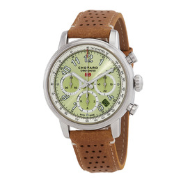 Chopard Mille Miglia Chronograph Automatic Green Dial Mens Watch 168619 3004