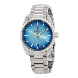 Omega Seamaster 38mm Automatic Chronometer Summer Blue Dial Mens Watch (Ref. 220103800)