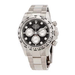 Rolex Daytona Chronograph Automatic Diamond Black Dial Mens Watch 126509-002