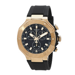 Tissot T-Race Chronograph Quartz Black Dial Mens Watch - Model: T141.417.37.051.00