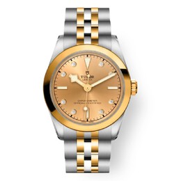 Tudor Black Bay Automatic Diamond Dial Ladies Watch - m79603-0008